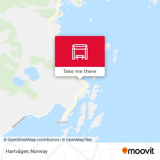 Hartvågen map