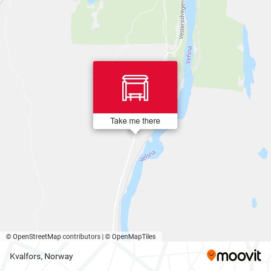 Kvalfors map