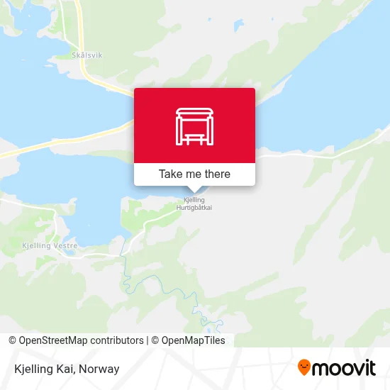 Kjelling Kai map