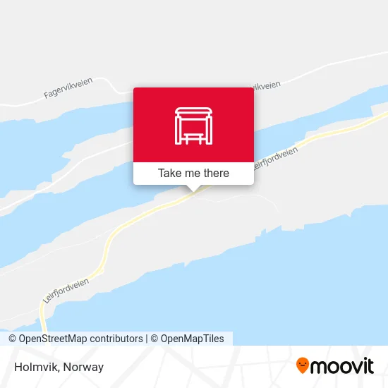 Holmvik map