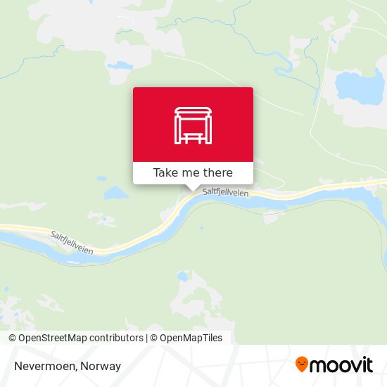 Nevermoen map