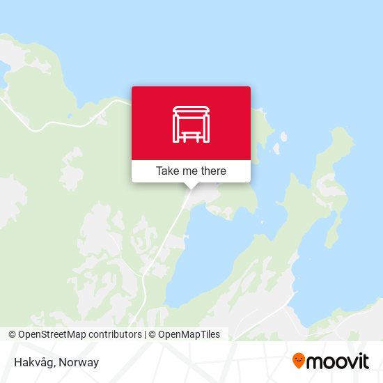 Hakvåg map