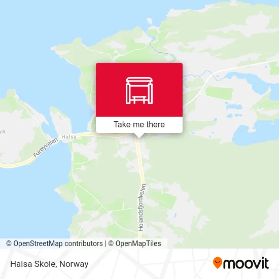 Halsa Skole map
