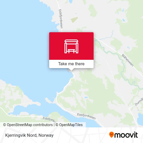 Kjerringvik Nord map