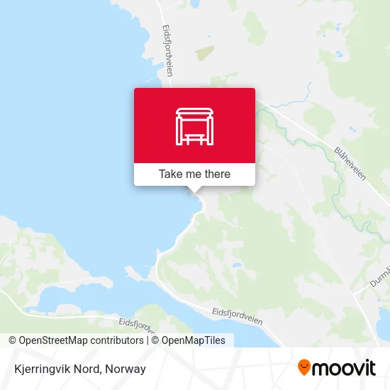 Kjerringvik Nord map