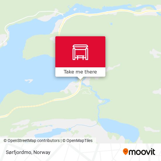 Sørfjordmo map