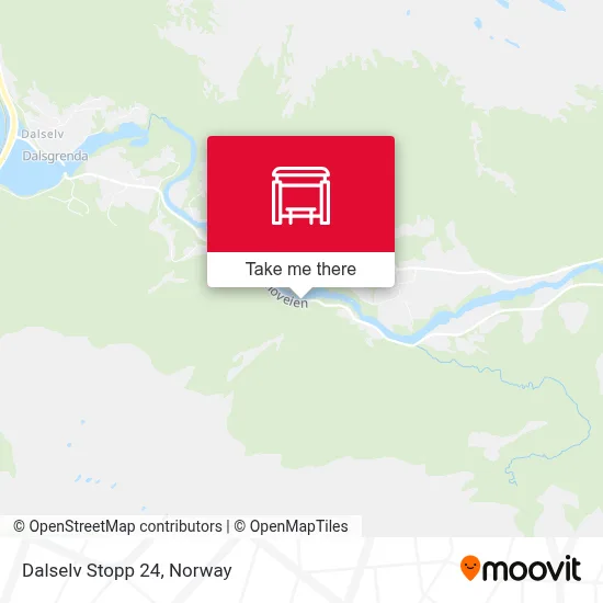 Dalselv Stopp 24 map