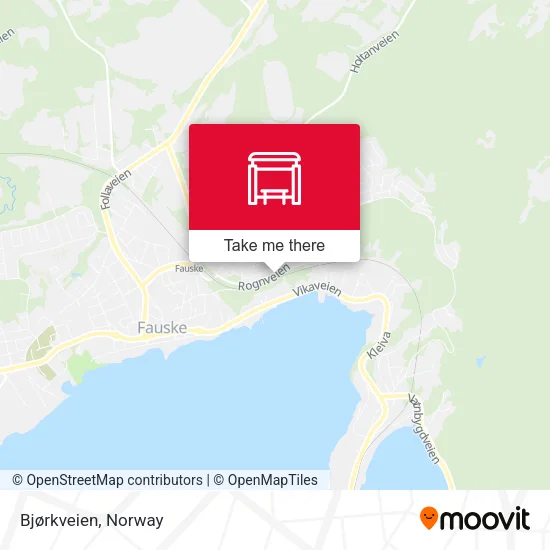 Bjørkveien map