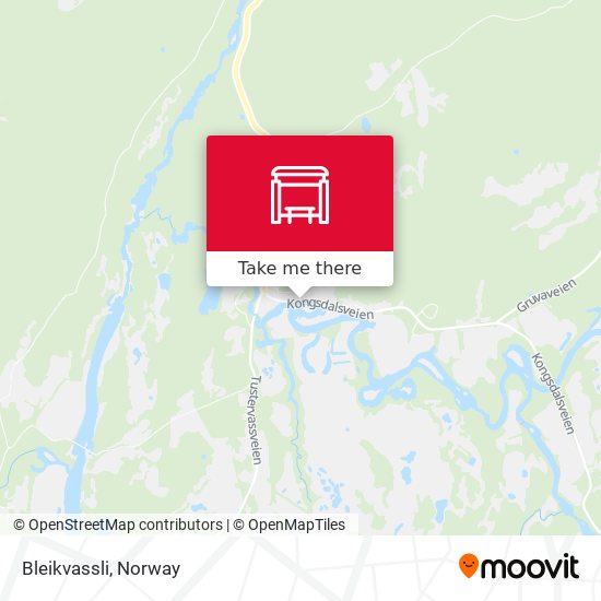 Bleikvassli map