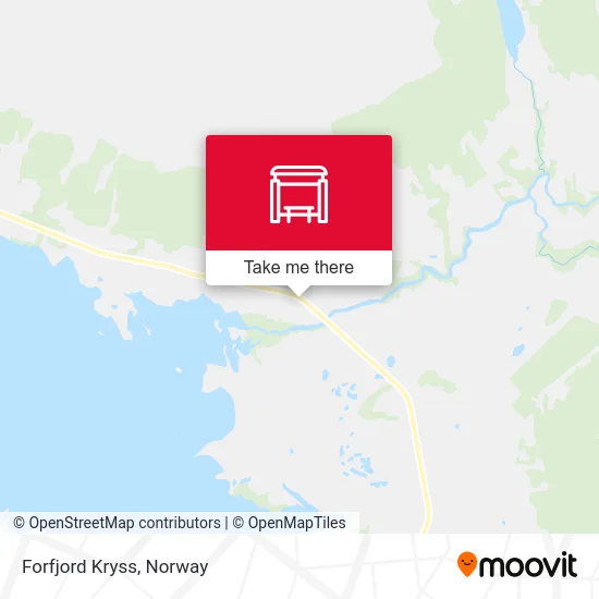 Forfjord Kryss map