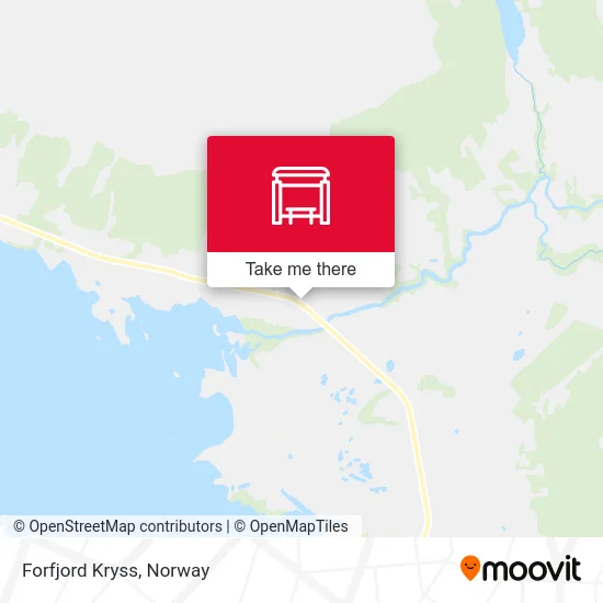Forfjord Kryss map