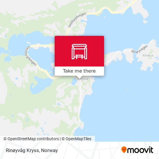 Rinøyvåg Kryss map