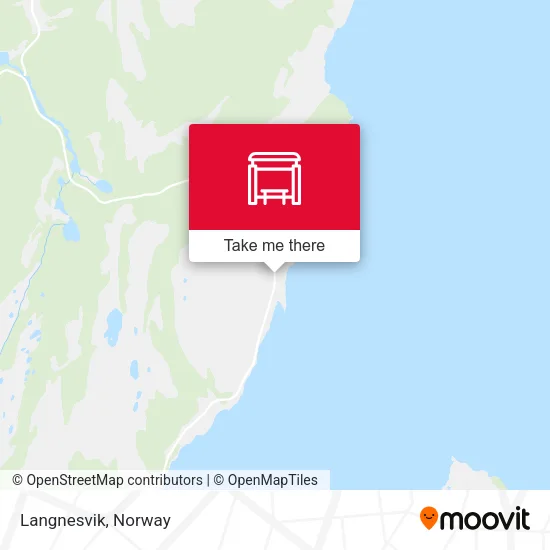 Langnesvik map