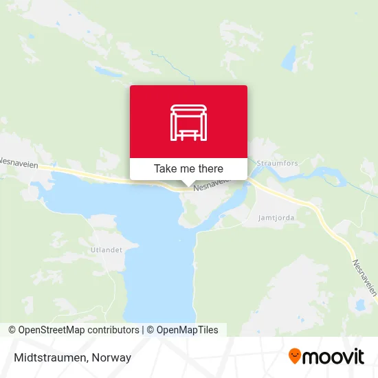 Midtstraumen map