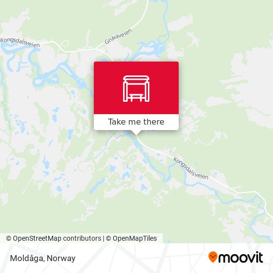 Moldåga map