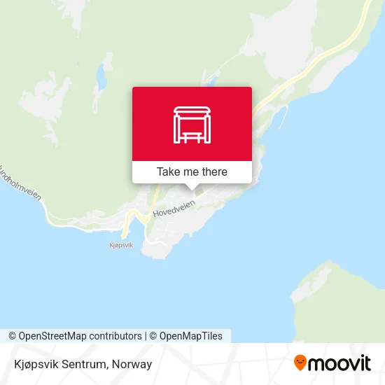 Kjøpsvik Sentrum map