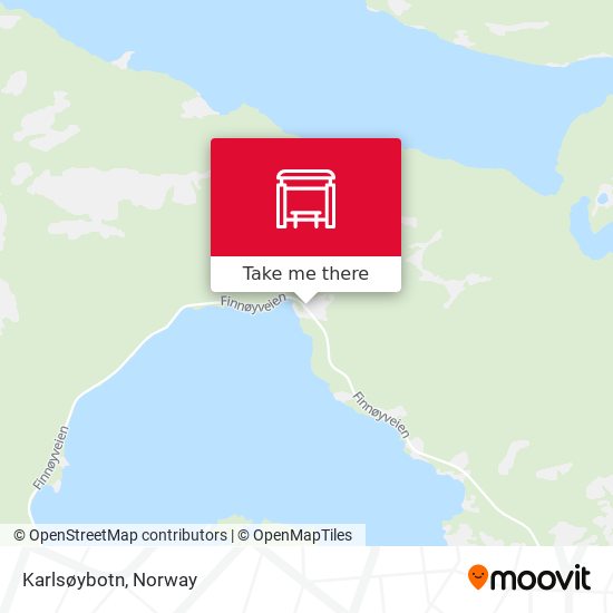 Karlsøybotn map