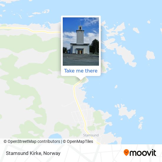 Stamsund Kirke map