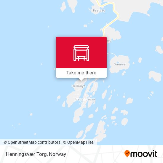 Henningsvær Torg map