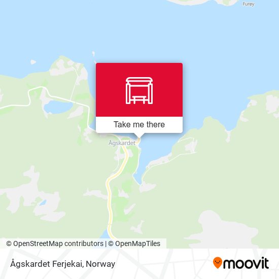 Ågskardet Ferjekai map