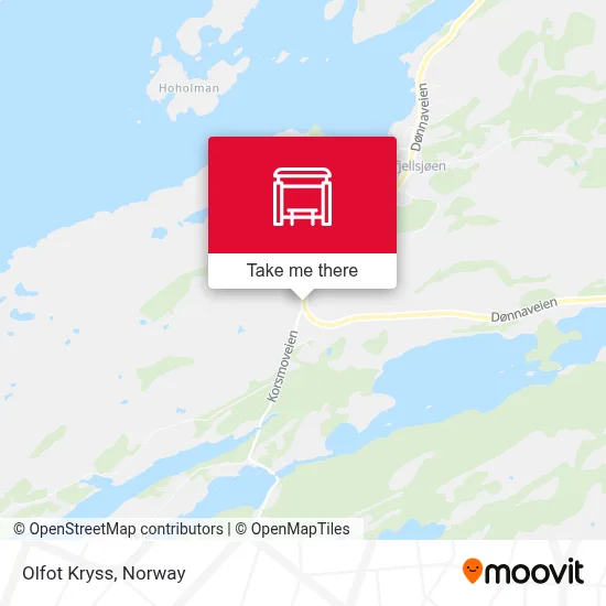 Olfot Kryss map