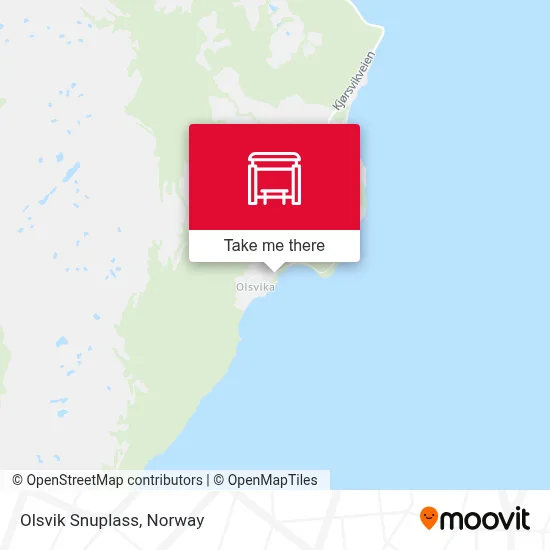 Olsvik Snuplass map