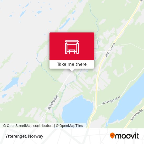 Ytterenget map