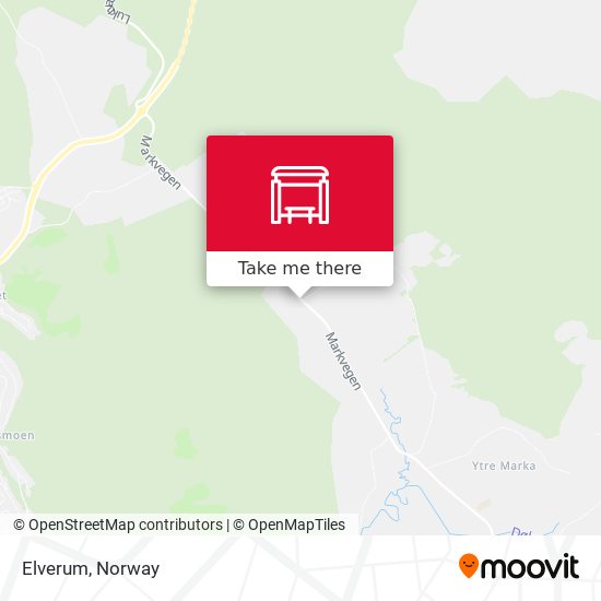 Elverum map