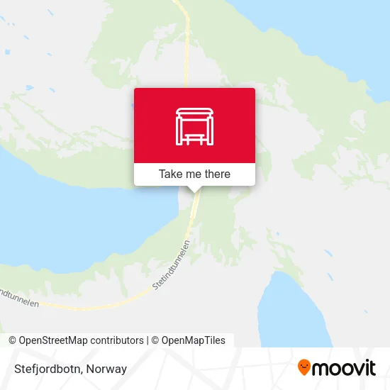 Stefjordbotn map