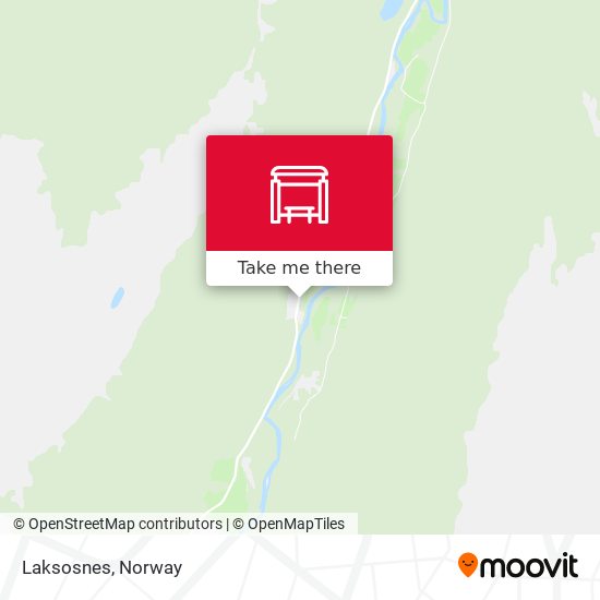 Laksosnes map