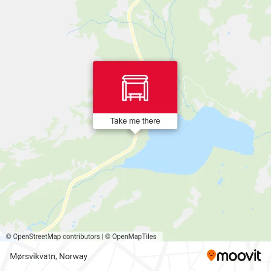 Mørsvikvatn map