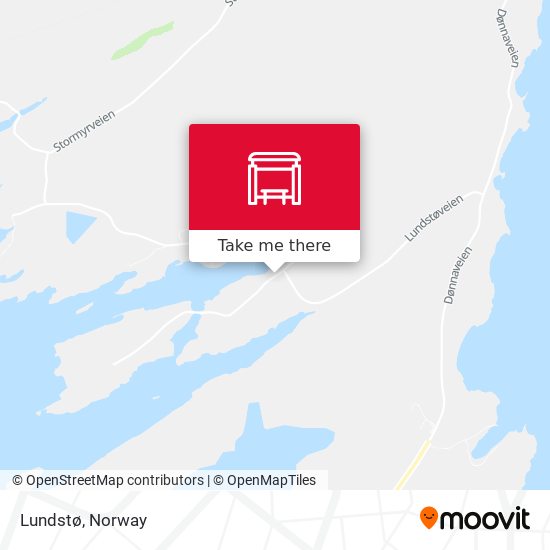 Lundstø map