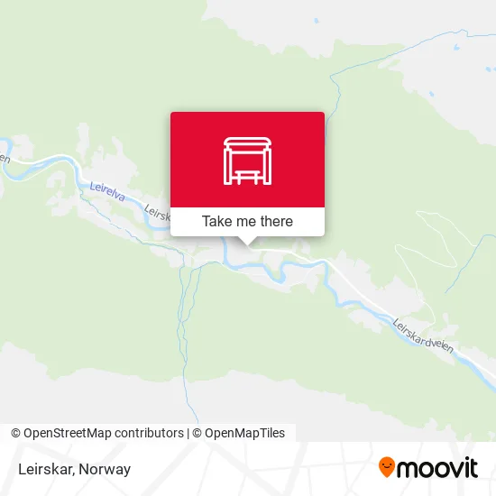Leirskar map