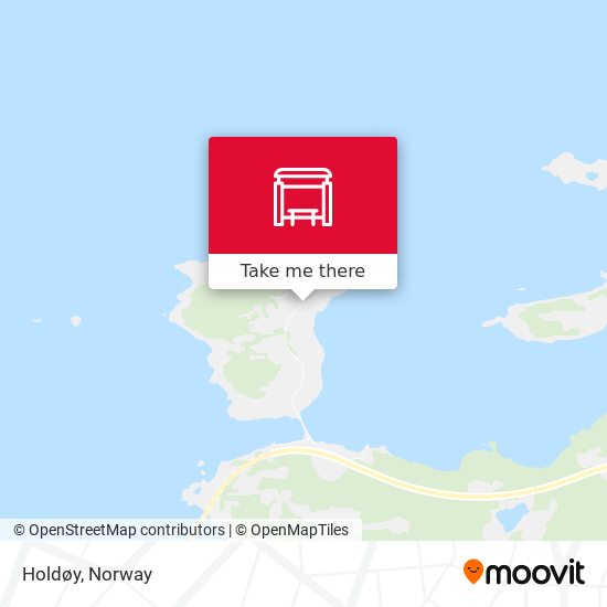 Holdøy map