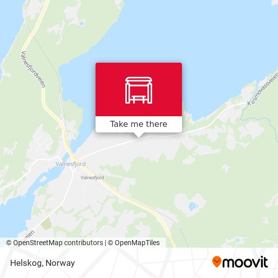 Helskog map