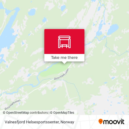 Valnesfjord Helsesportssenter map