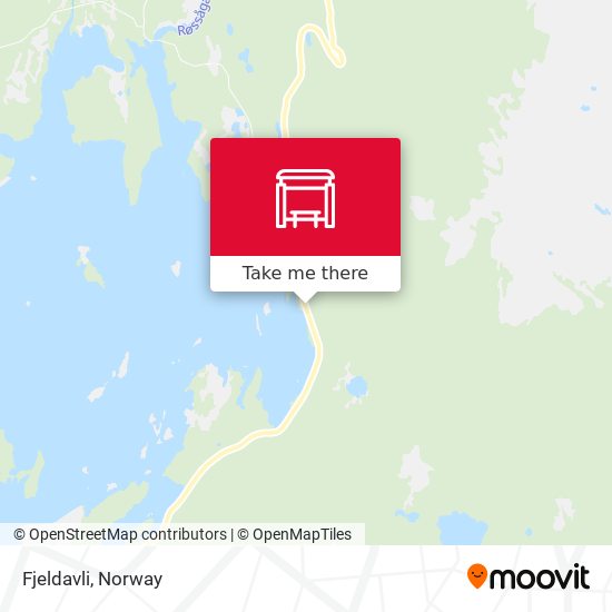 Fjeldavli map