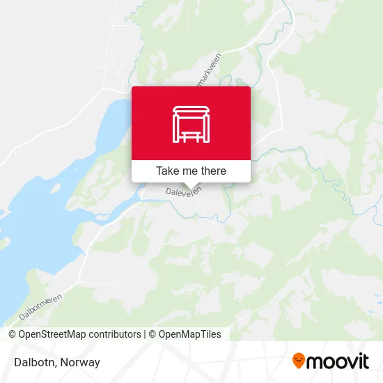 Dalbotn map