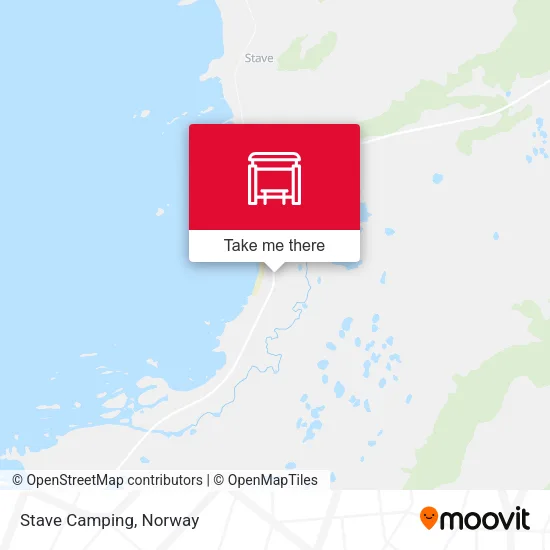 Stave Camping map