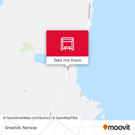 Smedvik map