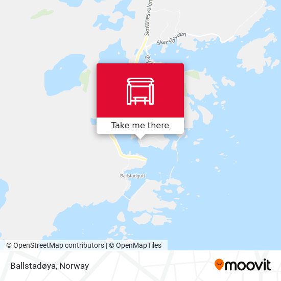 Ballstadøya map