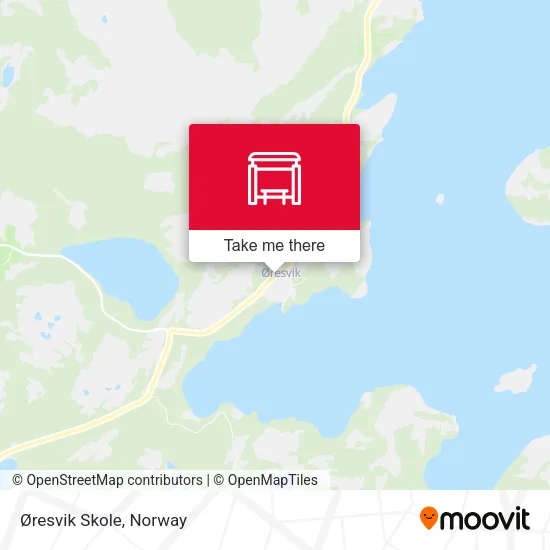 Øresvik Skole map
