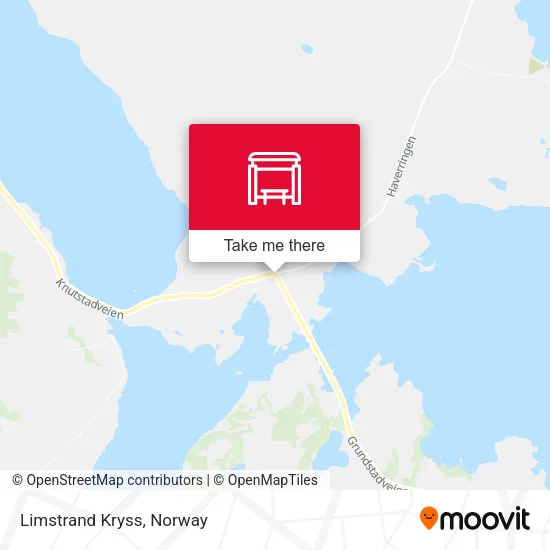 Limstrand Kryss map