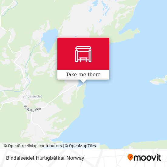 Bindalseidet Hurtigbåtkai map