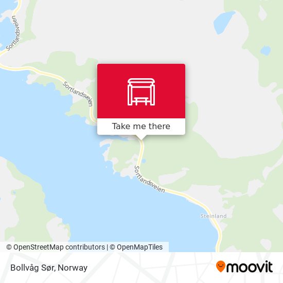 Bollvåg Sør map