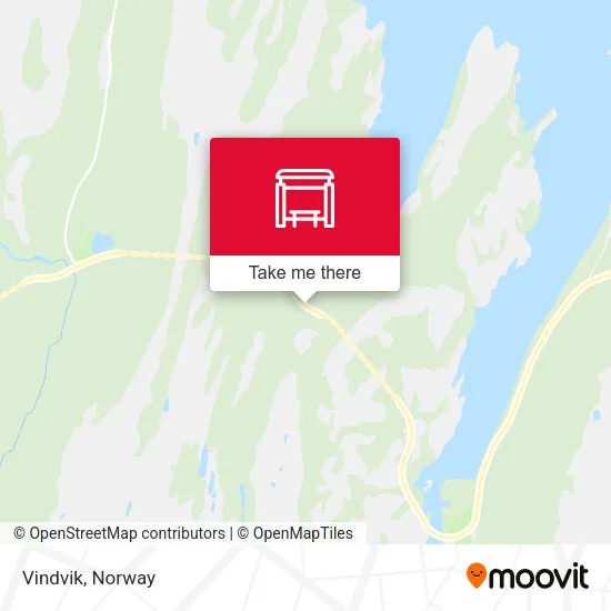 Vindvik map