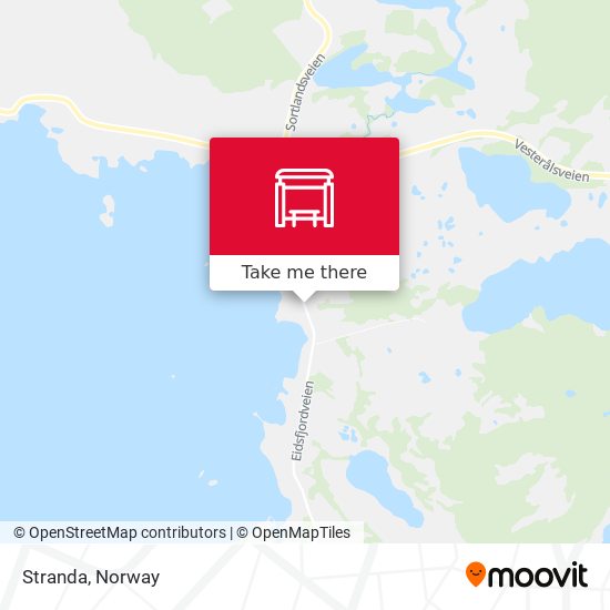 Stranda map