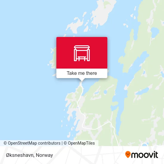 Øksneshavn map