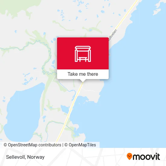 Sellevoll map
