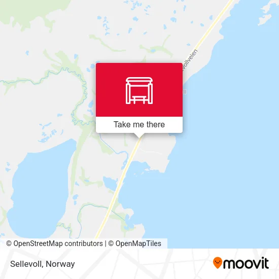 Sellevoll map